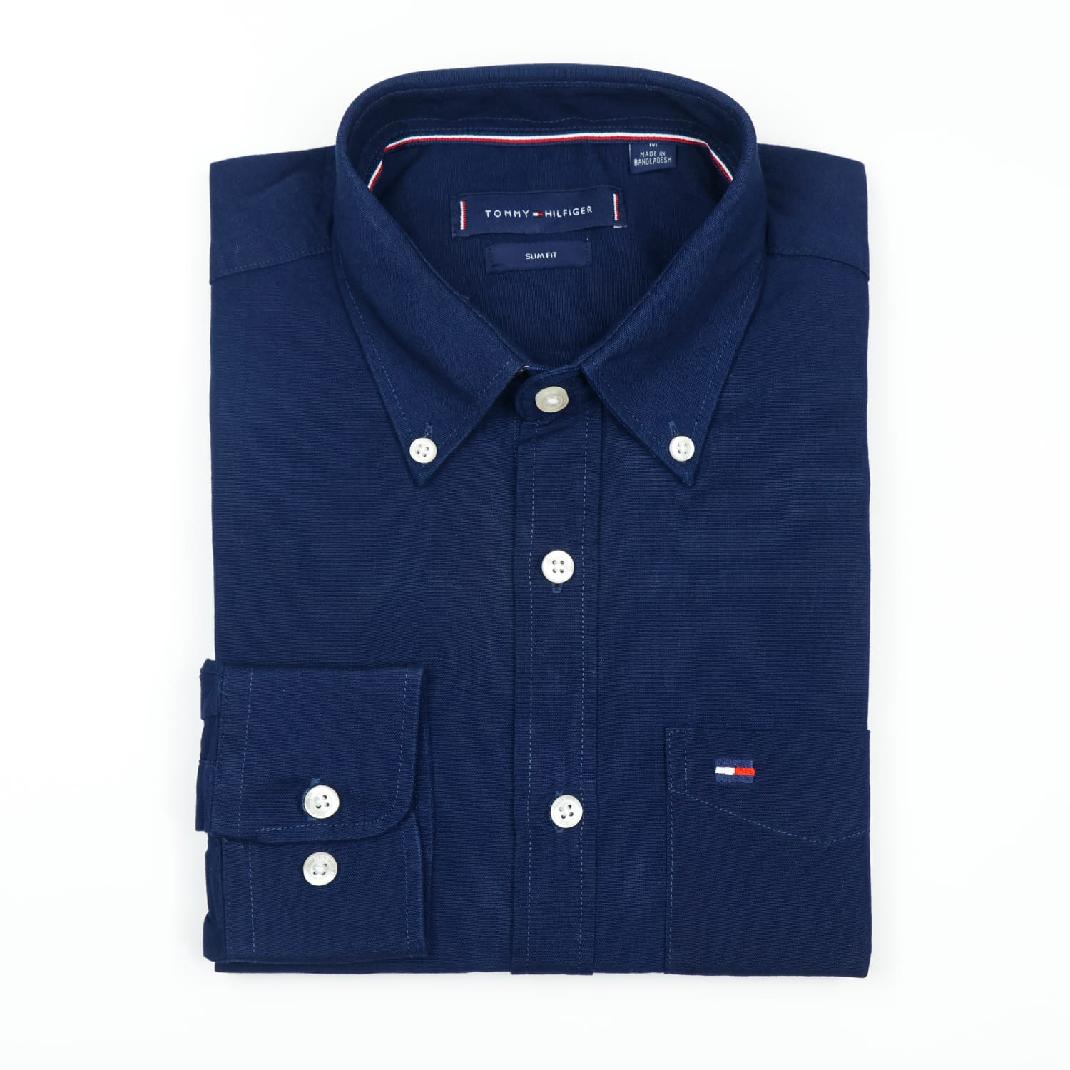 Premium Oxford Cotton Slim Fit Shirt | Nevy Blue